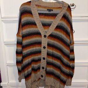 American Eagle Multicolor Knit Sweater